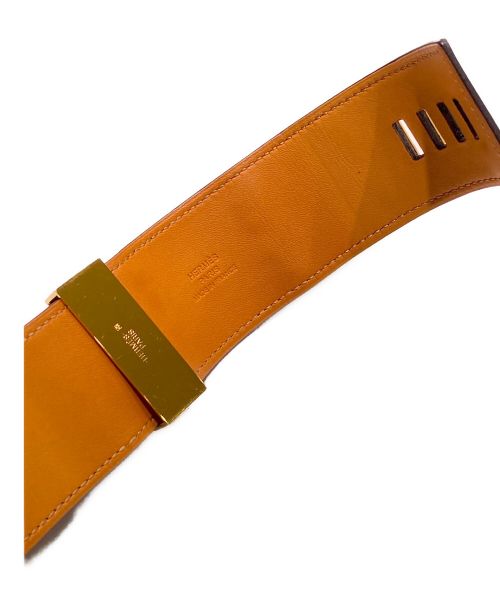 HERMES（エルメス）HERMES (エルメス) メドール コリエドシアン ダークブラウン サイズ:Sの古着・服飾アイテム