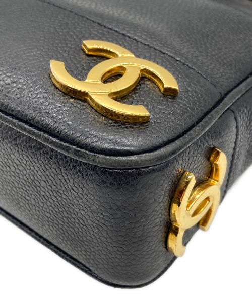 CHANEL（シャネル）CHANEL (シャネル) チェーントートバッグ ブラック サイズ:-の古着・服飾アイテム