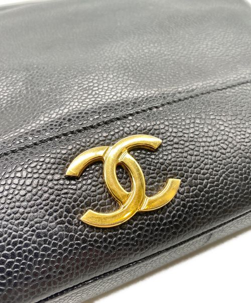 CHANEL（シャネル）CHANEL (シャネル) チェーントートバッグ ブラック サイズ:-の古着・服飾アイテム