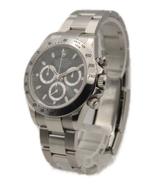 ROLEX（ロレックス）ROLEX (ロレックス) デイトナ ブラック サイズ:40mmの古着・服飾アイテム