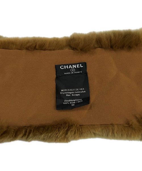 CHANEL（シャネル）CHANEL (シャネル) ファーマフラー ブラウン サイズ:-の古着・服飾アイテム