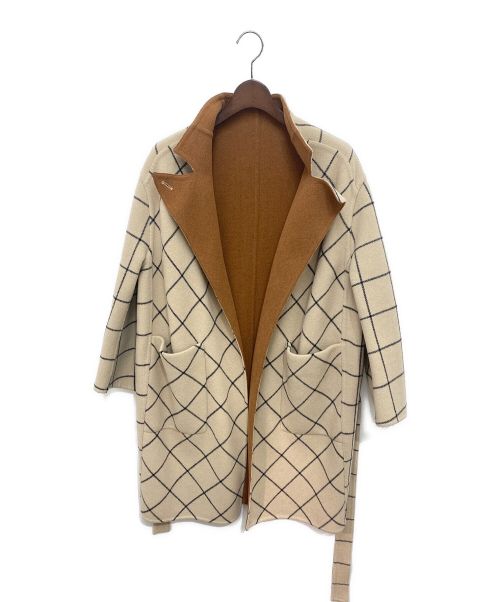 LOUIS VUITTON（ルイ ヴィトン）LOUIS VUITTON (ルイ ヴィトン) リバーシブルコート ベージュ サイズ:38の古着・服飾アイテム