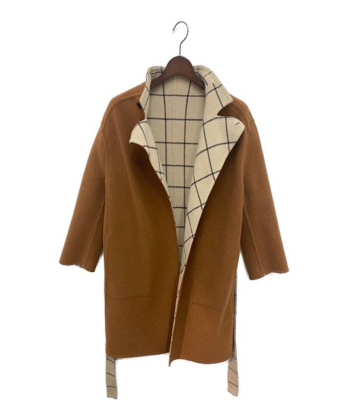 LOUIS VUITTON（ルイ ヴィトン）LOUIS VUITTON (ルイ ヴィトン) リバーシブルコート ベージュ サイズ:38の古着・服飾アイテム