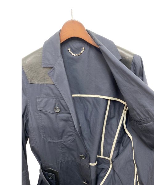 LOUIS VUITTON（ルイ ヴィトン）LOUIS VUITTON (ルイ ヴィトン) ミリタリージャケット ネイビー サイズ:44の古着・服飾アイテム