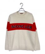 MONCLERモンクレール）の古着「ニット」｜アイボリー