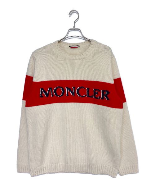 MONCLER（モンクレール）MONCLER (モンクレール) ニット アイボリー サイズ:2の古着・服飾アイテム