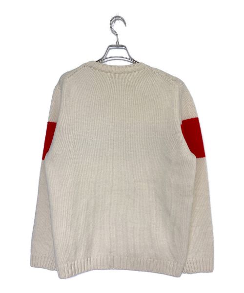 MONCLER（モンクレール）MONCLER (モンクレール) ニット アイボリー サイズ:2の古着・服飾アイテム