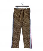 BURBERRYバーバリー）の古着「Monogram Stripe Track Pants」｜ベージュ