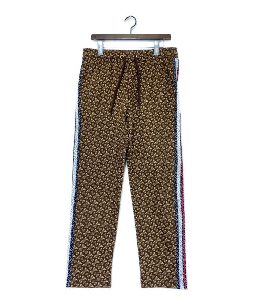 BURBERRY（バーバリー）BURBERRY (バーバリー) Monogram Stripe Track Pants ベージュ サイズ:Mの古着・服飾アイテム