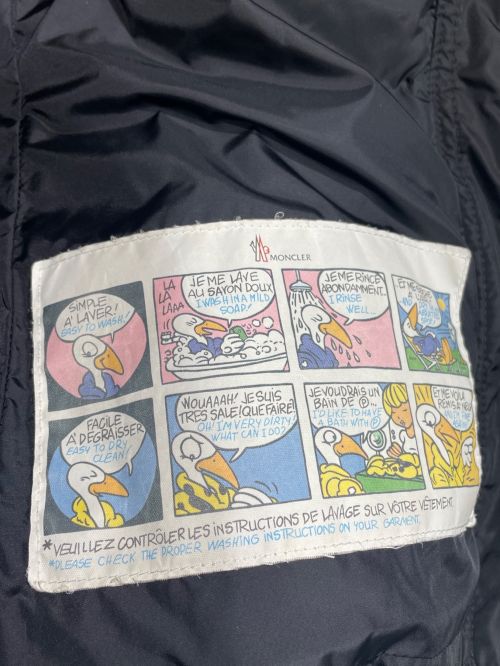 MONCLER（モンクレール）MONCLER (モンクレール) ダウンジャケット ブラック サイズ:2の古着・服飾アイテム
