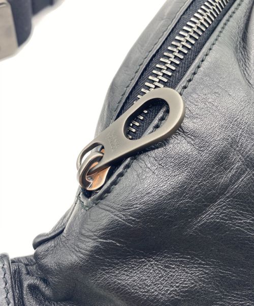 BOTTEGA VENETA（ボッテガベネタ）BOTTEGA VENETA (ボッテガベネタ) イントレチャートボディバッグ ブラック サイズ:-の古着・服飾アイテム
