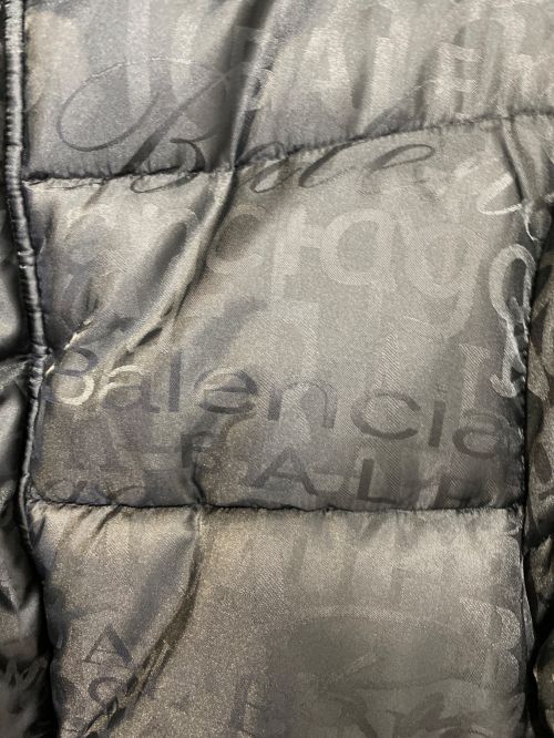 BALENCIAGA（バレンシアガ）BALENCIAGA (バレンシアガ) PAFF JACKET ブラック サイズ:SIZE 38の古着・服飾アイテム