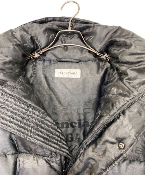 BALENCIAGA（バレンシアガ）BALENCIAGA (バレンシアガ) PAFF JACKET ブラック サイズ:SIZE 38の古着・服飾アイテム