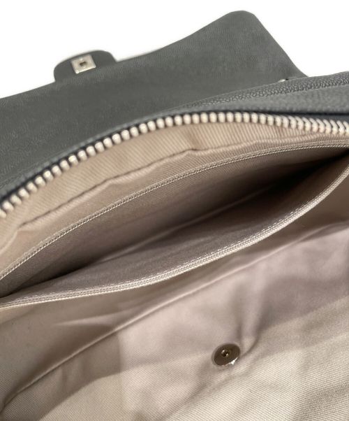CHANEL（シャネル）CHANEL (シャネル) シングルフラップマトラッセ ブラック サイズ:32の古着・服飾アイテム