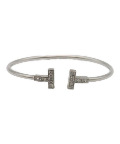 TIFFANY & Co.（ティファニー）TIFFANY & Co. (ティファニー) Tワイヤーブレスレット スモール サイズ:Sの古着・服飾アイテム