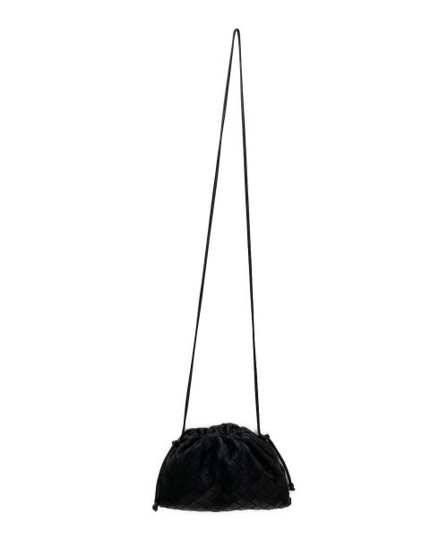 BOTTEGA VENETA（ボッテガベネタ）BOTTEGA VENETA (ボッテガベネタ) イントレチャートミニザポーチ ブラック サイズ:-の古着・服飾アイテム