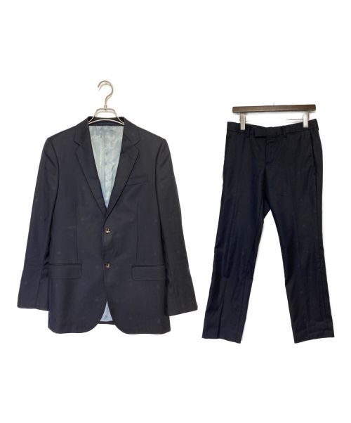 GUCCI（グッチ）GUCCI (グッチ) BEE MOTIF SUIT ネイビー サイズ:7 44Rの古着・服飾アイテム