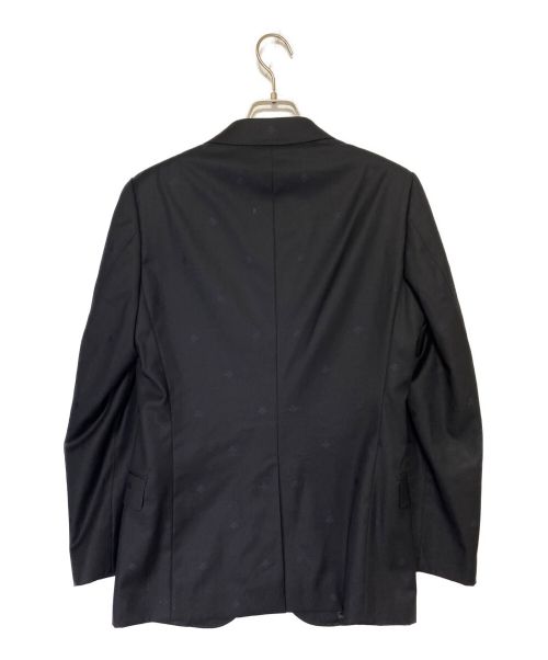 GUCCI（グッチ）GUCCI (グッチ) BEE MOTIF SUIT ネイビー サイズ:7 44Rの古着・服飾アイテム