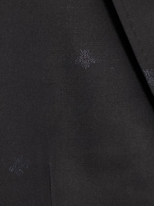GUCCI（グッチ）GUCCI (グッチ) BEE MOTIF SUIT ネイビー サイズ:7 44Rの古着・服飾アイテム