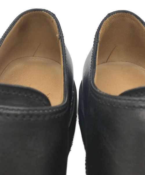 PARABOOT（パラブーツ）PARABOOT (パラブーツ) ダブルモンクストラップシューズ ブラック サイズ:6 1/2の古着・服飾アイテム
