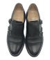中古・古着 PARABOOT (パラブーツ) ダブルモンクストラップシューズ ブラック サイズ:6 1/2：32800円