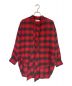 BALENCIAGA (バレンシアガ) New Swing Shirt レッド×ブラック サイズ:34：39800円