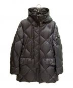 MONCLERモンクレール）の古着「ハーフダウンコート」｜ネイビー