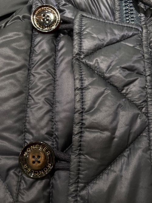MONCLER（モンクレール）MONCLER (モンクレール) ハーフダウンコート ネイビー サイズ:2の古着・服飾アイテム