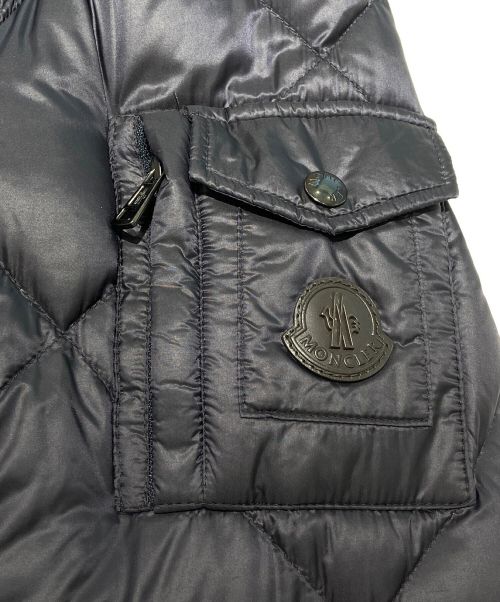 MONCLER（モンクレール）MONCLER (モンクレール) ハーフダウンコート ネイビー サイズ:2の古着・服飾アイテム
