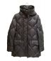 MONCLER（モンクレール）の古着「ハーフダウンコート」｜ネイビー