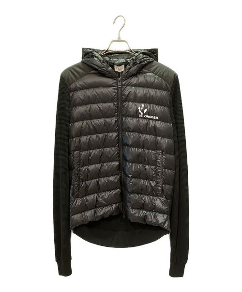 MONCLER（モンクレール）MONCLER (モンクレール) 切替ライトダウンジャケット ブラック サイズ:Mの古着・服飾アイテム