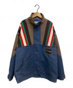 GUCCIグッチ）の古着「ドリルジップアップジャケット」｜マルチカラー