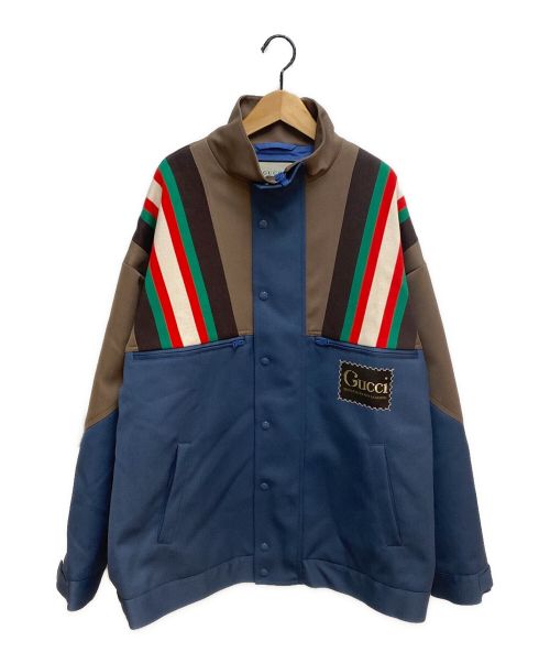 GUCCI（グッチ）GUCCI (グッチ) ドリルジップアップジャケット マルチカラー サイズ:52の古着・服飾アイテム