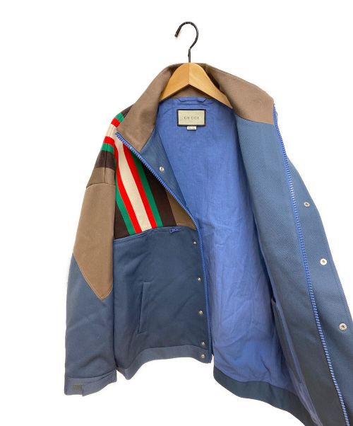 GUCCI（グッチ）GUCCI (グッチ) ドリルジップアップジャケット マルチカラー サイズ:52の古着・服飾アイテム