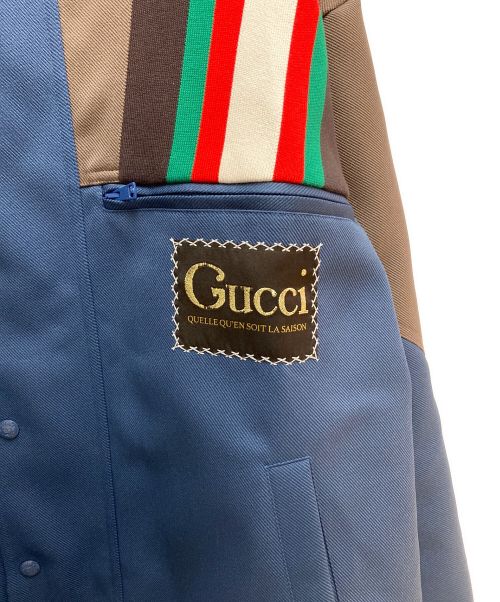GUCCI（グッチ）GUCCI (グッチ) ドリルジップアップジャケット マルチカラー サイズ:52の古着・服飾アイテム