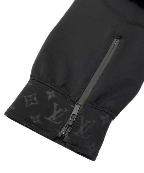LOUIS VUITTON（ルイ ヴィトン）LOUIS VUITTON (ルイ ヴィトン) モノグラムディテールカーゴパンツ ブラック サイズ:38の古着・服飾アイテム