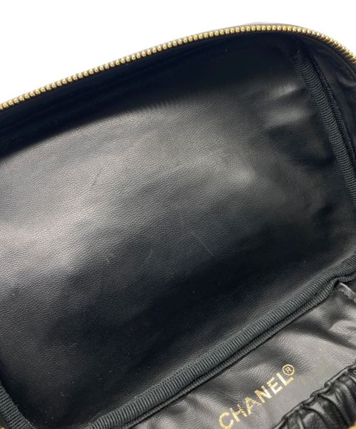 CHANEL（シャネル）CHANEL (シャネル) バニティバッグ ブラック サイズ:-の古着・服飾アイテム
