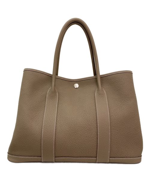 HERMES（エルメス）HERMES (エルメス) ガーデンパーティPM エトゥープ サイズ:PMの古着・服飾アイテム