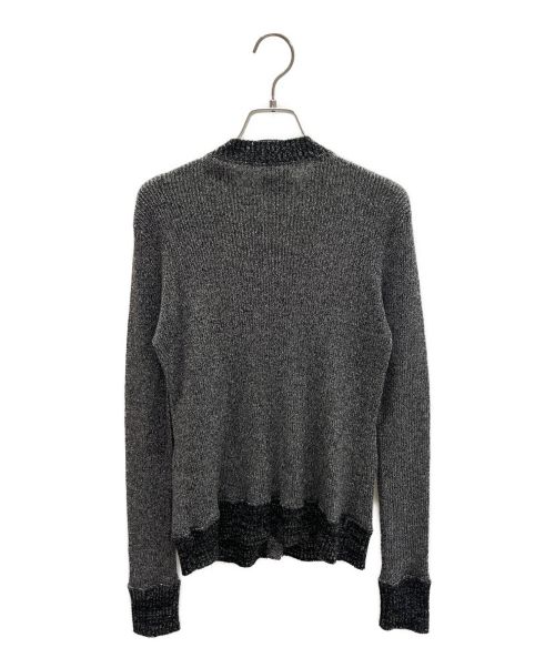 CHANEL（シャネル）CHANEL (シャネル) ラメニットカーディガン ブラック サイズ:36の古着・服飾アイテム