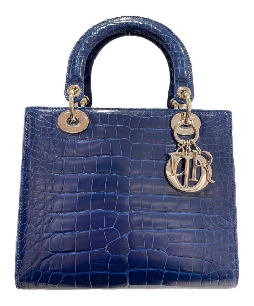 Christian Dior（クリスチャン ディオール）Christian Dior (クリスチャン ディオール) レディディオール ネイビーの古着・服飾アイテム
