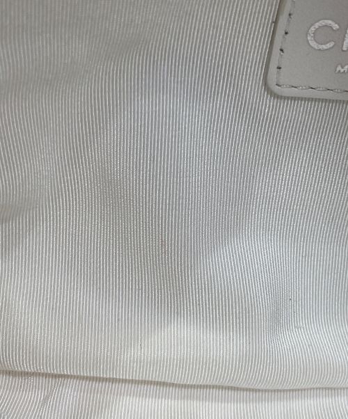 CHANEL（シャネル）CHANEL (シャネル) クロシェチェーンショルダーバッグ ホワイト×ブラック サイズ:-の古着・服飾アイテム