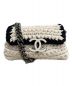 CHANEL（シャネル）の古着「クロシェチェーンショルダーバッグ」｜ホワイト×ブラック