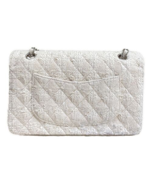 CHANEL（シャネル）CHANEL (シャネル) ファッションパールツイードマトラッセ ホワイト サイズ:25の古着・服飾アイテム
