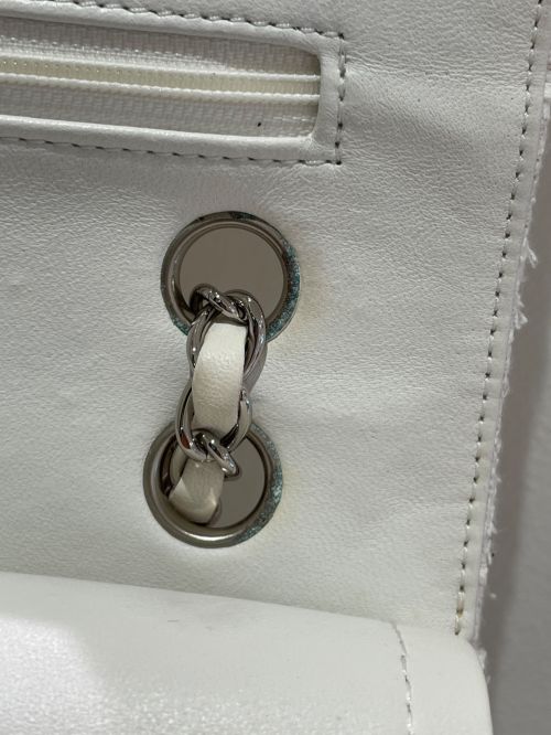 CHANEL（シャネル）CHANEL (シャネル) ファッションパールツイードマトラッセ ホワイト サイズ:25の古着・服飾アイテム