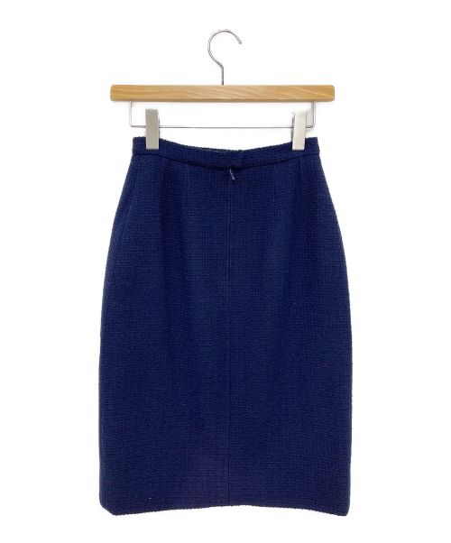CHANEL（シャネル）CHANEL (シャネル) ツィード シャネルセットアップ ネイビー サイズ:-の古着・服飾アイテム