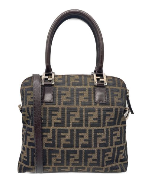 FENDI（フェンディ）FENDI (フェンディ) 2WAYショルダーバッグ ブラウン サイズ:-の古着・服飾アイテム