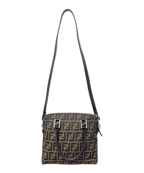 FENDI（フェンディ）FENDI (フェンディ) 2WAYショルダーバッグ ブラウン サイズ:-の古着・服飾アイテム