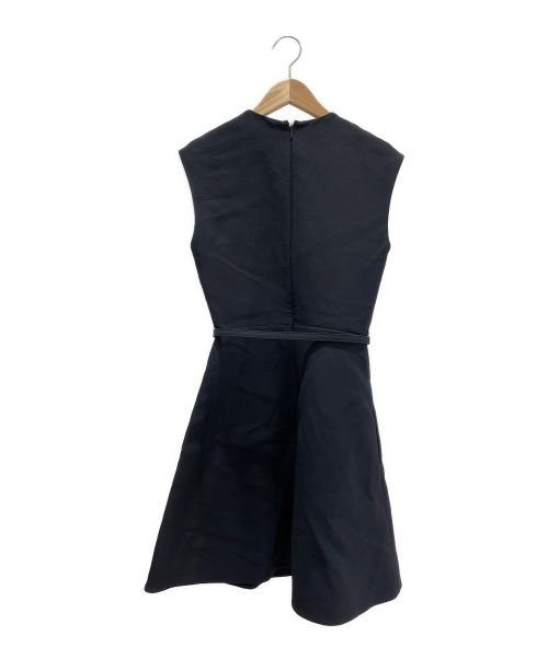 Christian Dior（クリスチャン ディオール）Christian Dior (クリスチャン ディオール) カシュクールドレスワンピース ブラック サイズ:34の古着・服飾アイテム