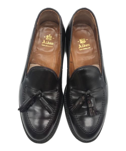 Alden（オールデン）Alden (オールデン) コードバンタッセルローファー バーガンディー サイズ:7 1/2Dの古着・服飾アイテム