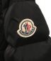 中古・古着 MONCLER (モンクレール) ファー付ダウンコート ブラック：168000円